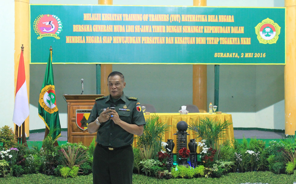 Pabandya Bakti TNI Staf Teritorial Daerah Militer (Sterdam) V/Brawijaya, Letkol Inf Drs. Didi Suryadi, MAP