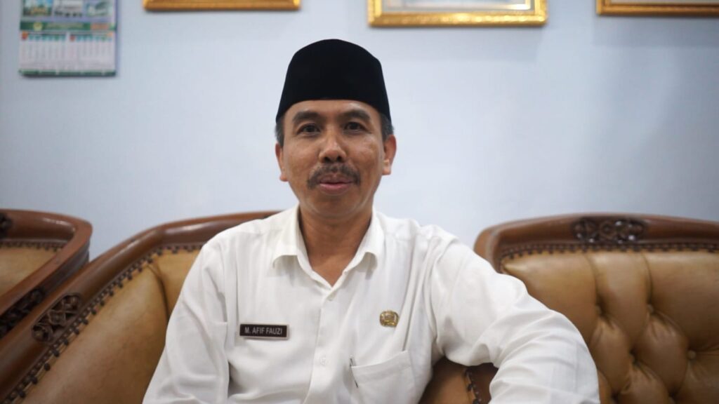Kepala Kantor Kementerian Agama (Kakankemenag) Kabupaten Nganjuk, Mohammad Afif Fauzi. Dok: Ponpes Al Ubaidah Kertosono.